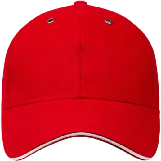 FWRD Classic Sandwich Cap Red-White Front